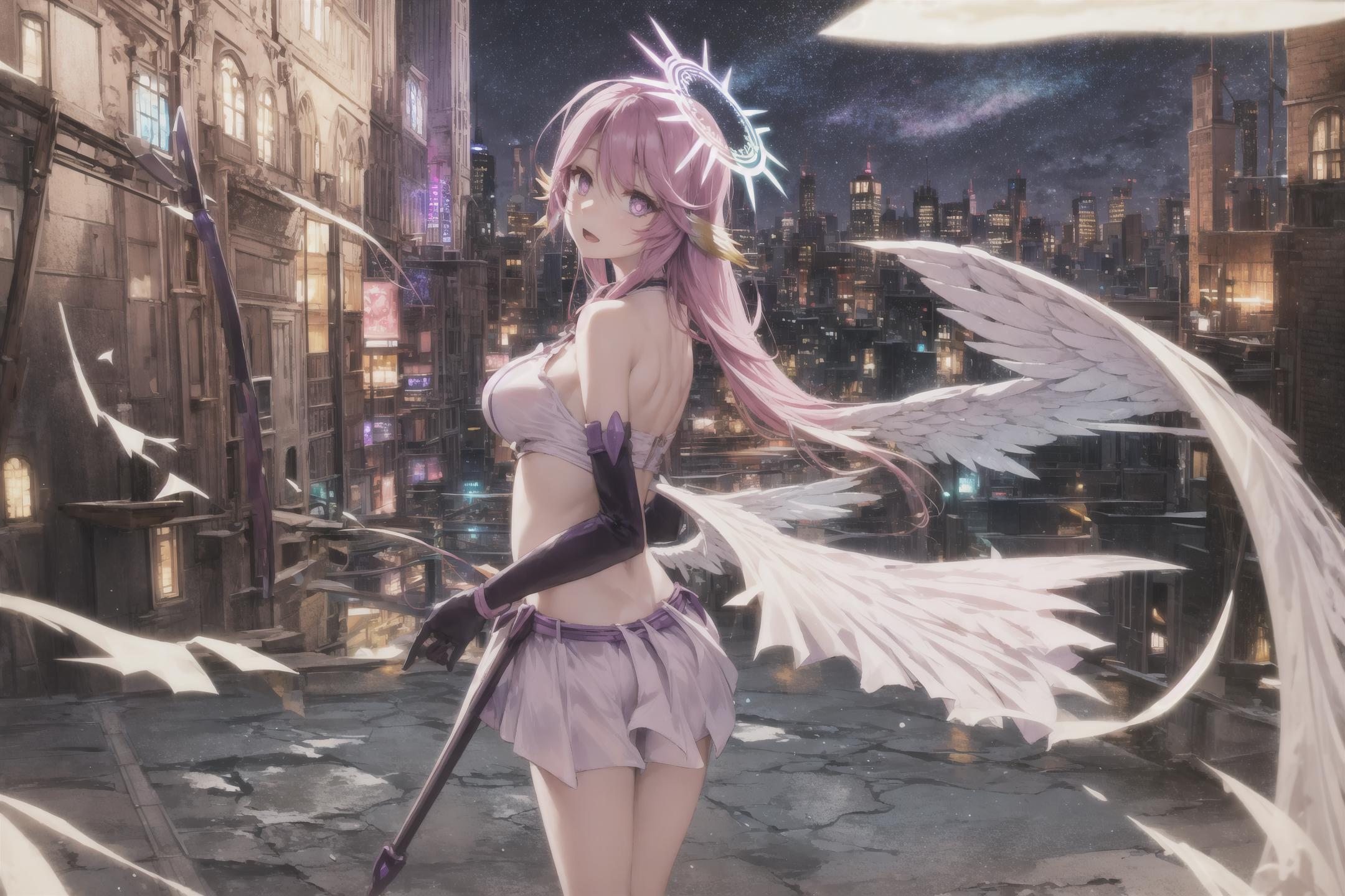 Makai Tenshi Jibril Wallpaper: Help Is Here - Minitokyo